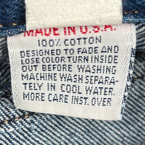 80s Calvin Klein high waisted jeans 1980s vintage - Picture 6 of 10